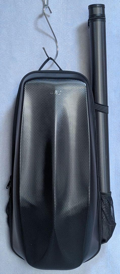 JML バイオリンケース　シェル構造バックパック型　カーボンブラックカラー