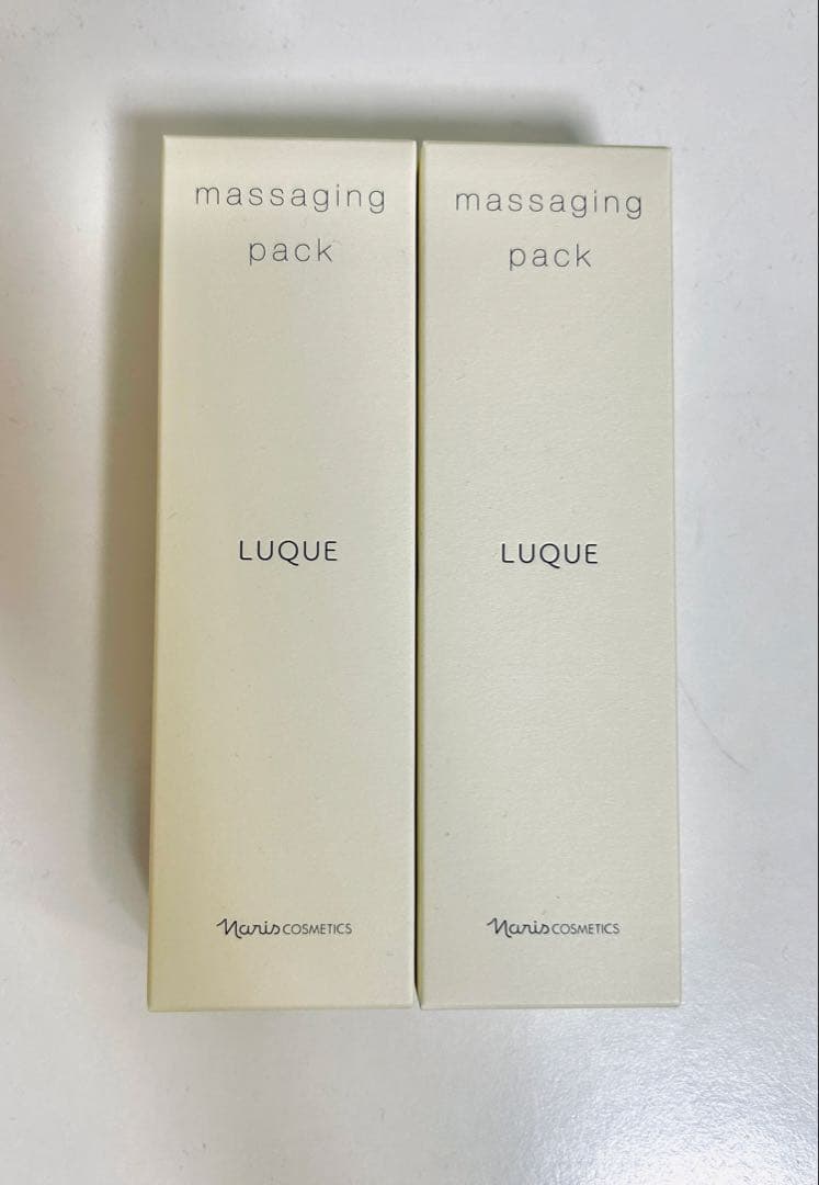 「4個セット」ナリス　ルクエ　クリーム　イン　ミルク、マッサージングパック