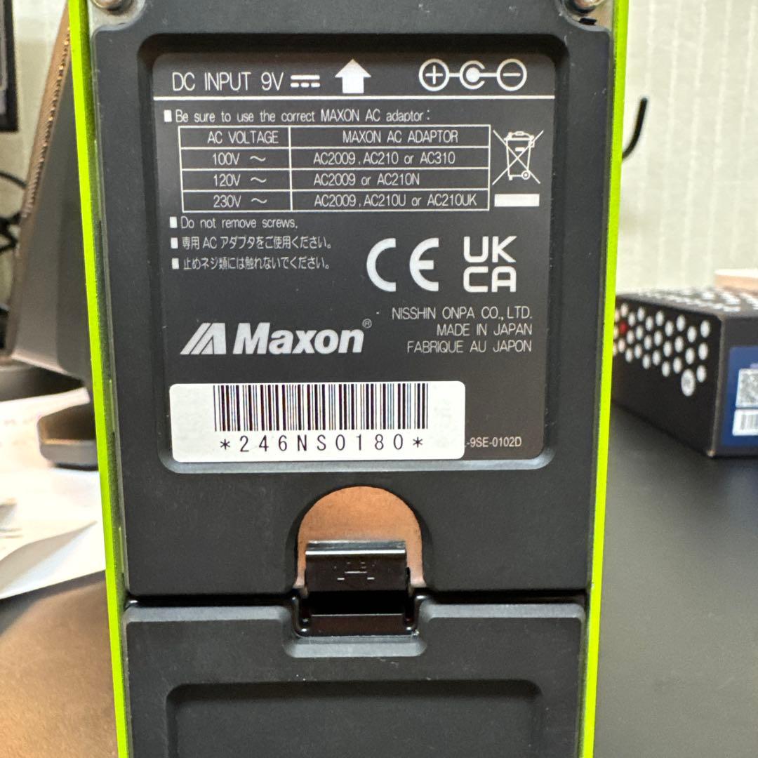 Maxon SD-9 Sonic Distortion エフェクター