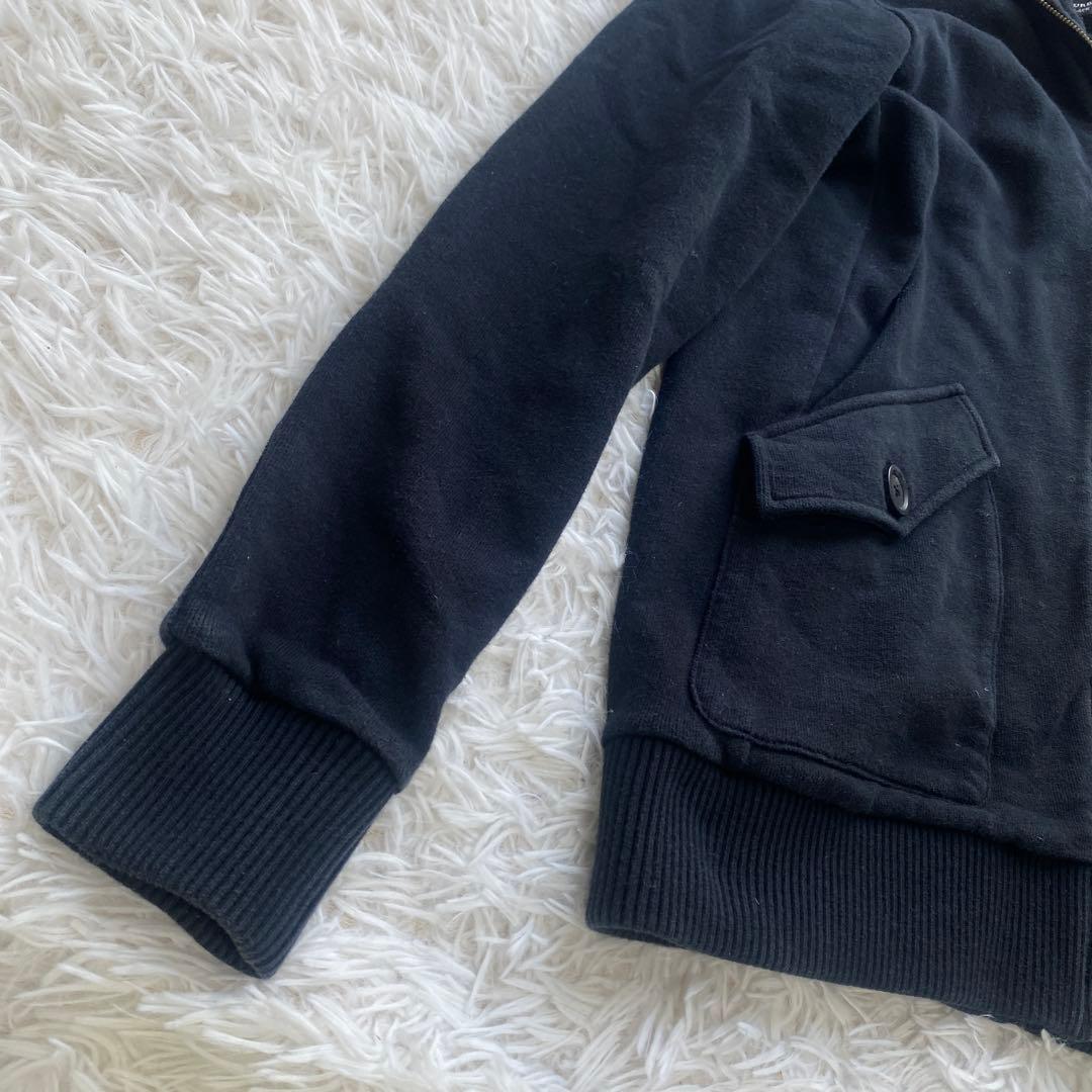 バーバリーブラックレーベル　スウェット　フルジップアップ　ジャケット　ホースロゴ