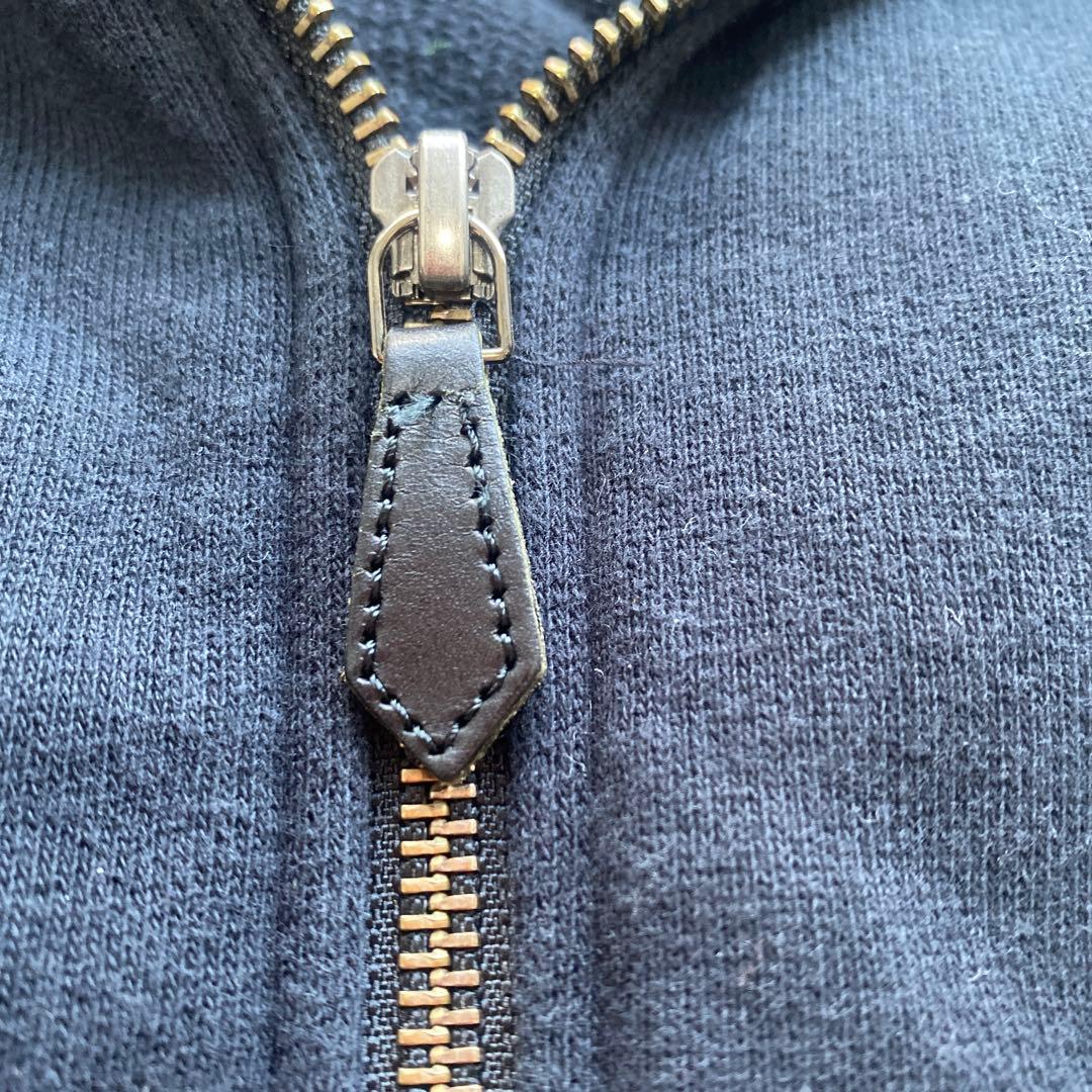 バーバリーブラックレーベル　スウェット　フルジップアップ　ジャケット　ホースロゴ