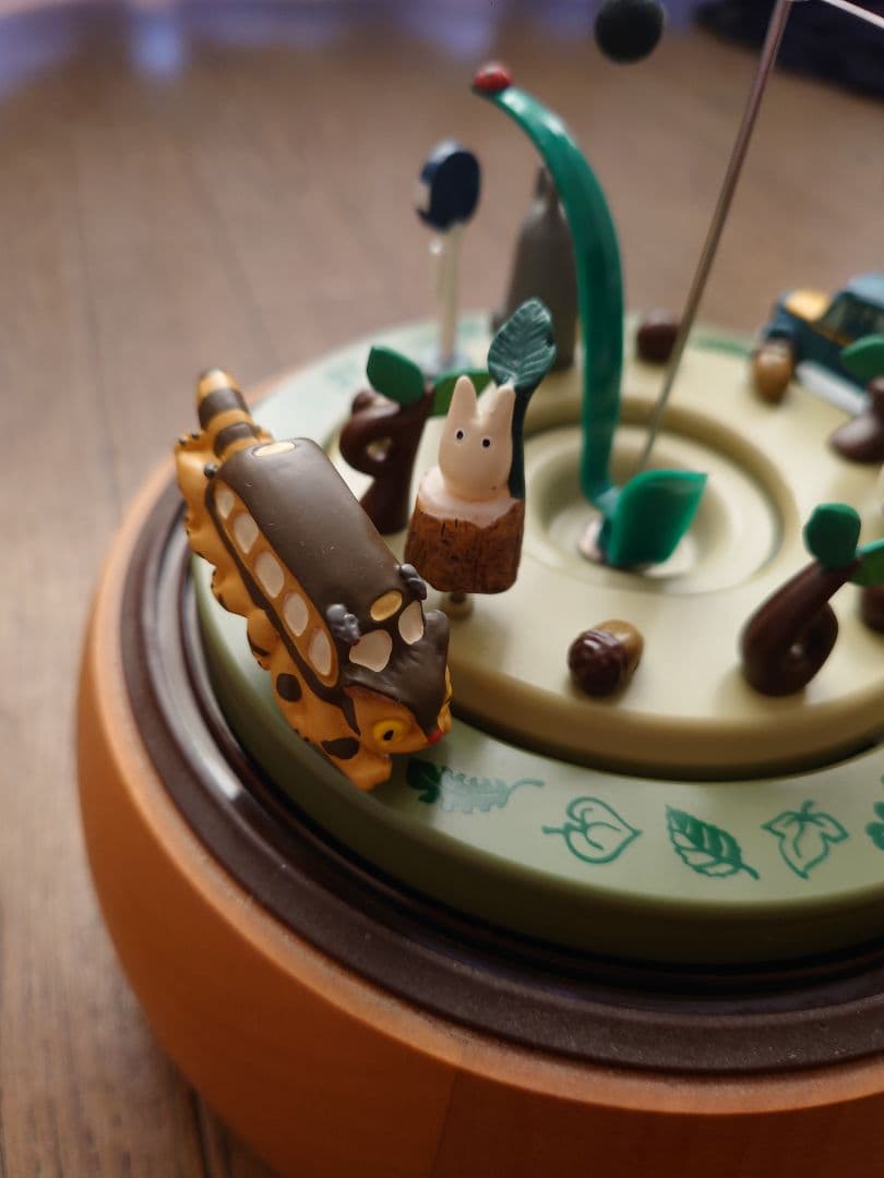 【希少品】となりのトトロ からくり時計 どんぐりドーム オルゴール