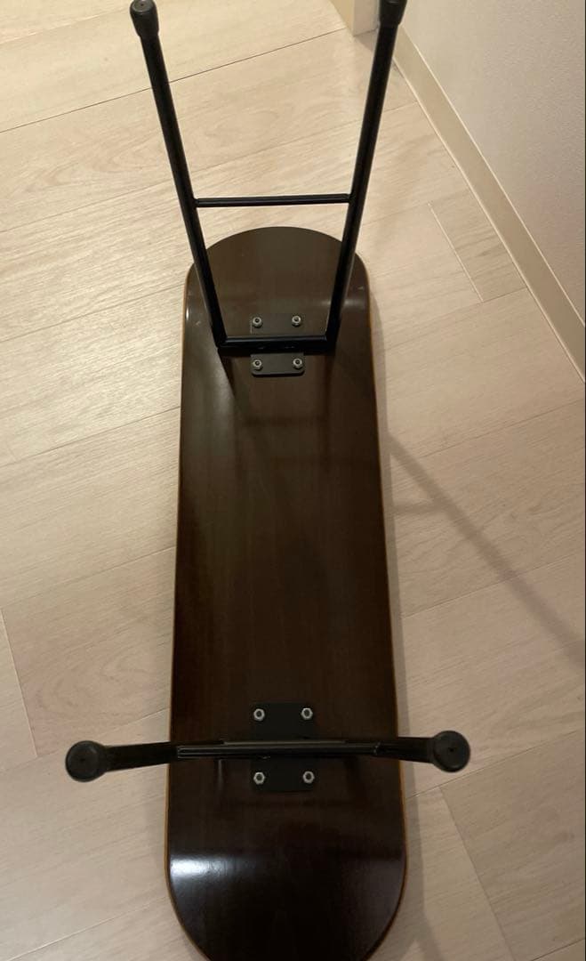 【週末値下】天童木工 x サスクワッチファブリックス　スケボーデッキ (脚付)