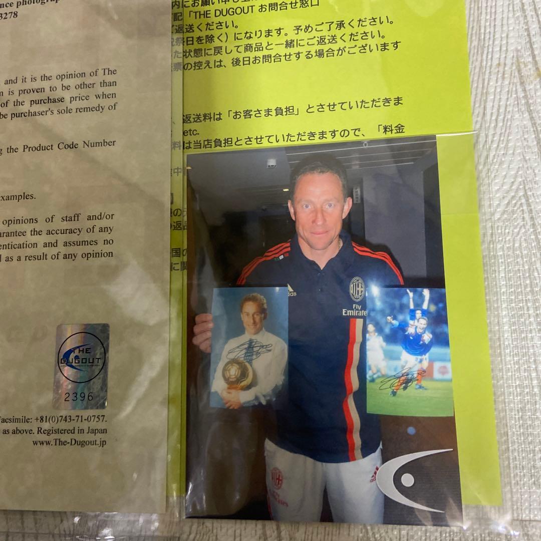 ジャン＝ピエール・パパン直筆サイン入りフォト　額入り