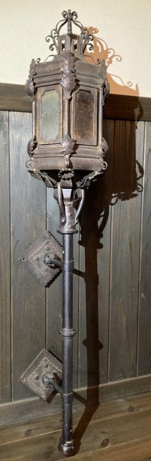 大正浪漫　ロマン　洋館　灯　昭和レトロ　照明　オイルランプ　アンティーク　電笠