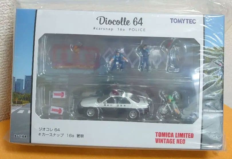 トミーテック ジオコレ64 #カースナップ 16a 警察