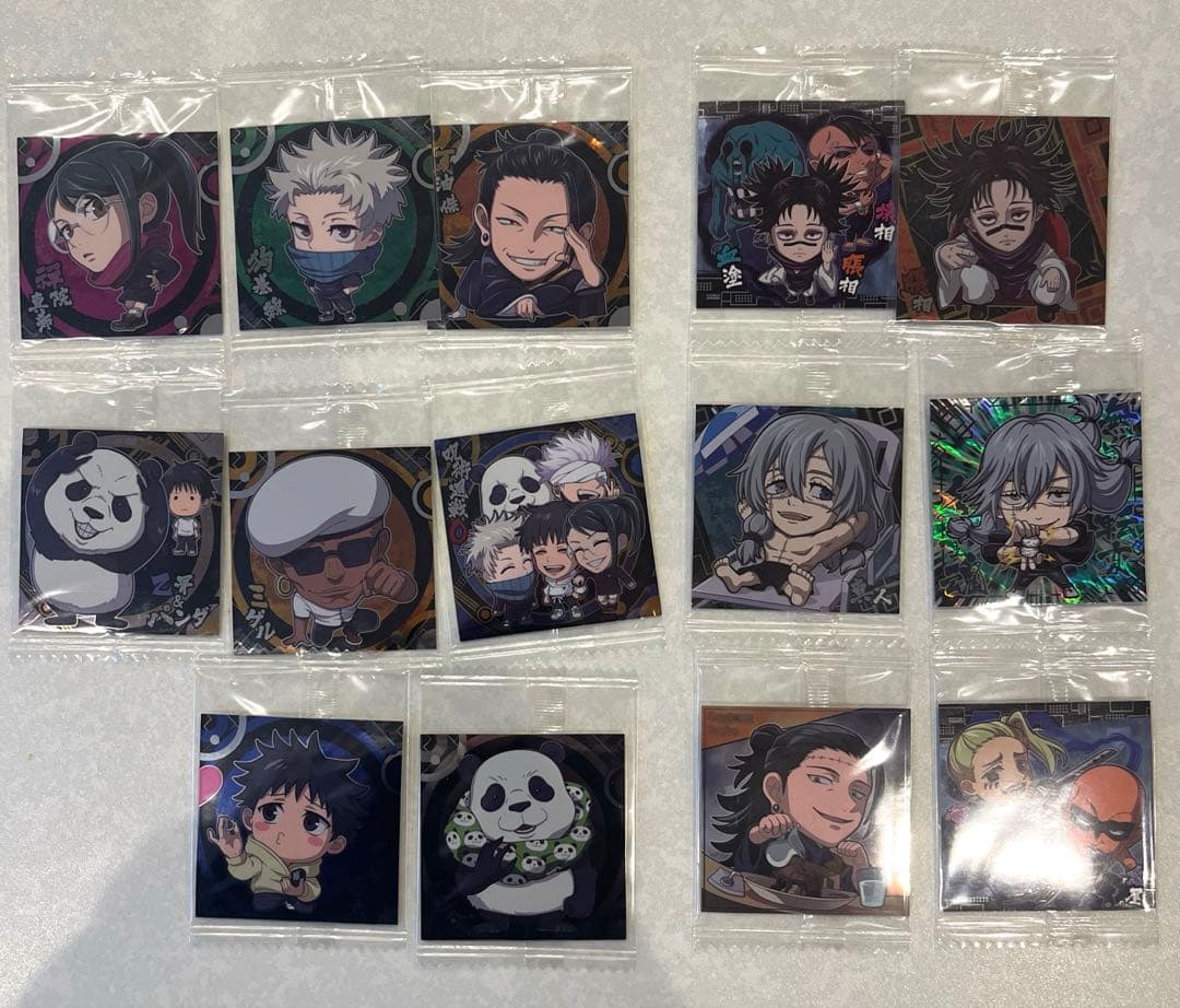 〈バラ売り〉呪術廻戦シールウエハース