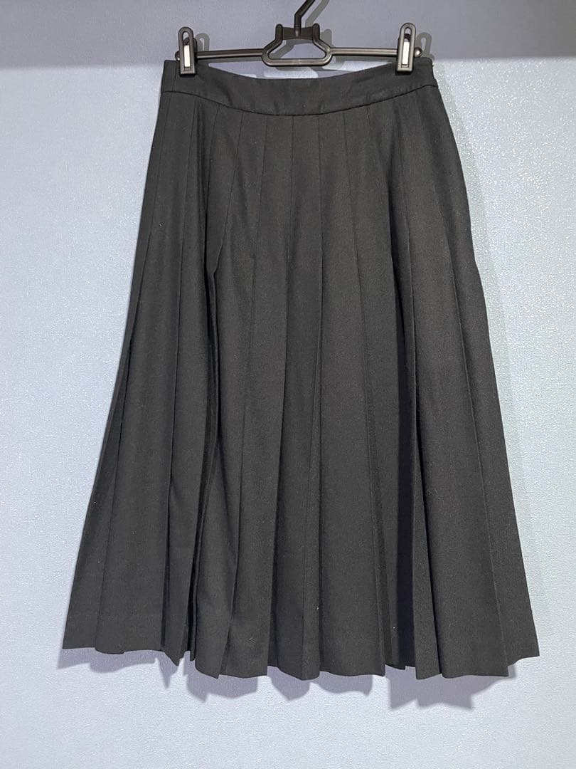 マーガレットハウエル× FOX BROTHERS ウールプリーツスカート