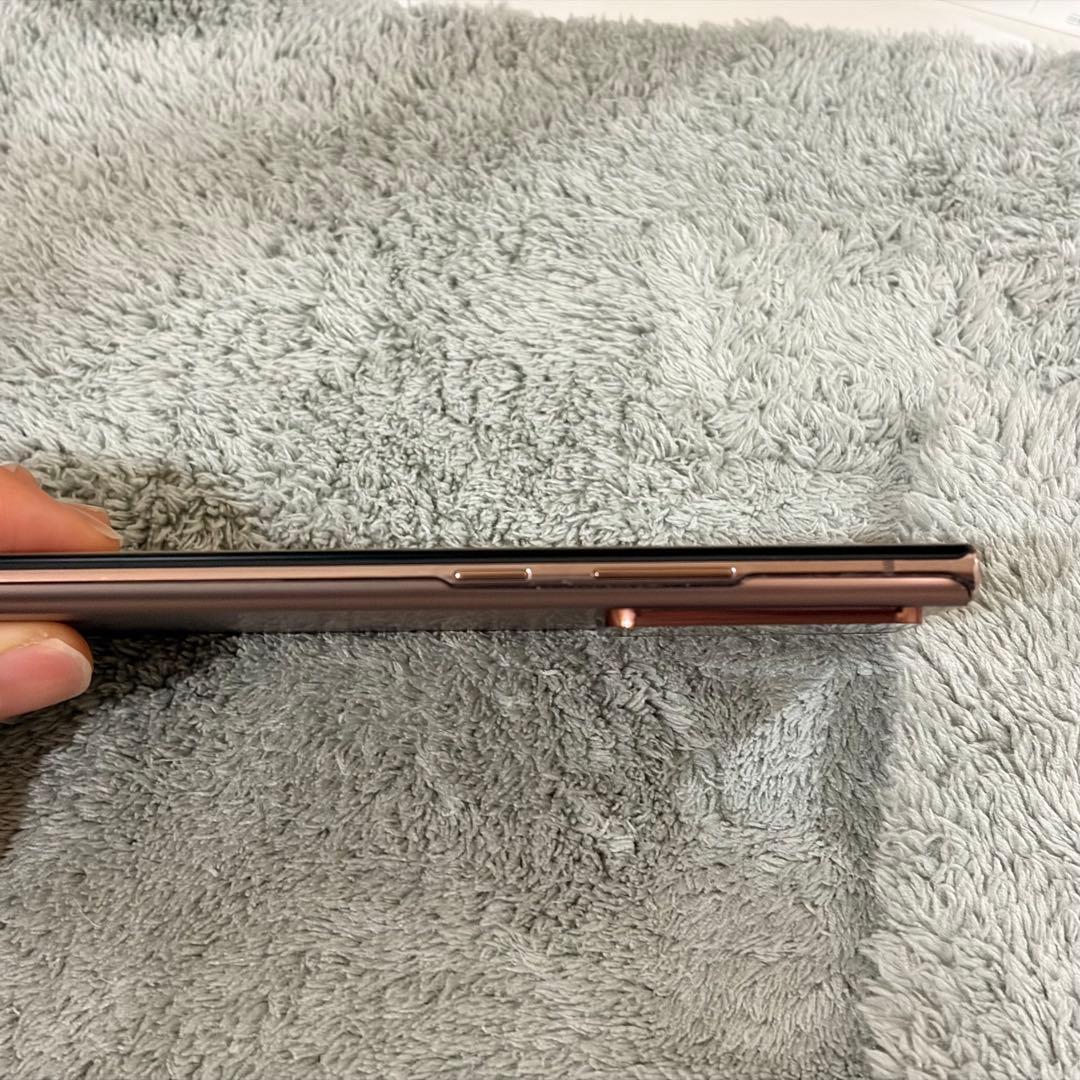 au版 Samsung Galaxy Note 20 Ultraブロンズ