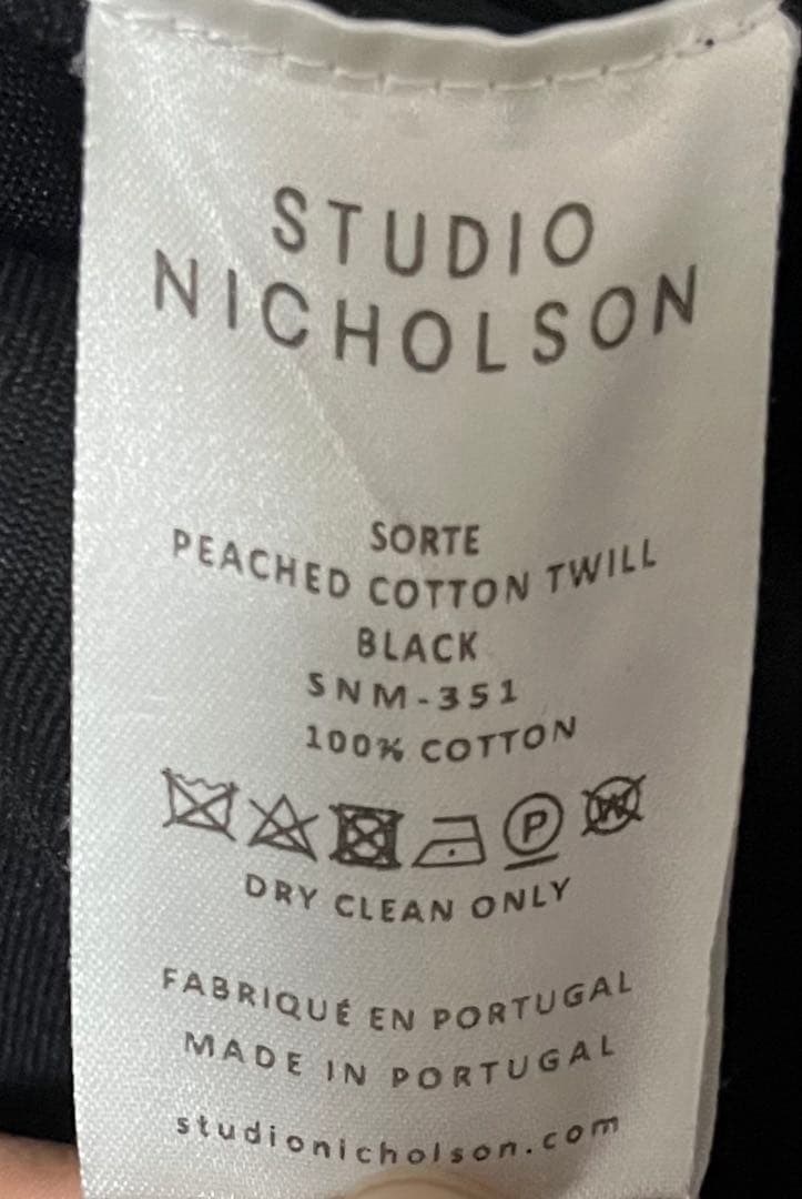 パンツ STUDIO NICHOLSON SORTE XS
