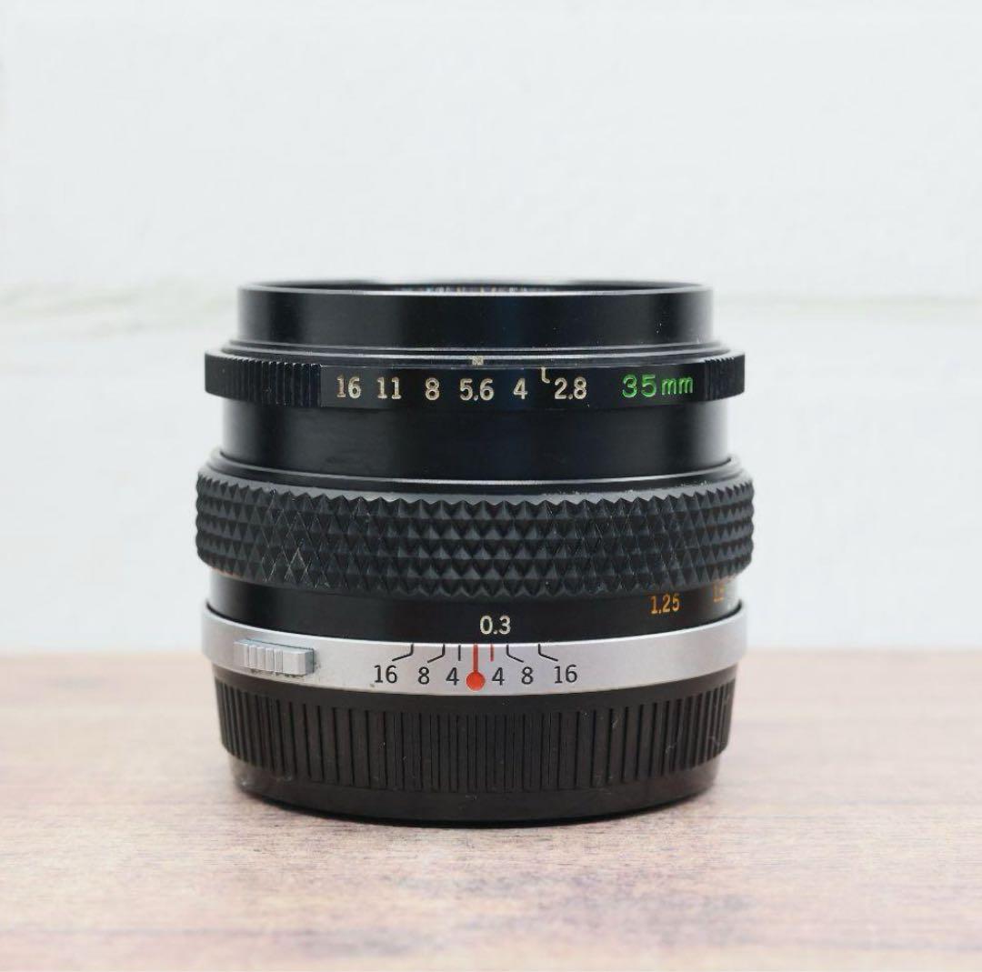 OLYMPUS G.ZUIKO AUTO-W 35mm F2.8 【光学美品】