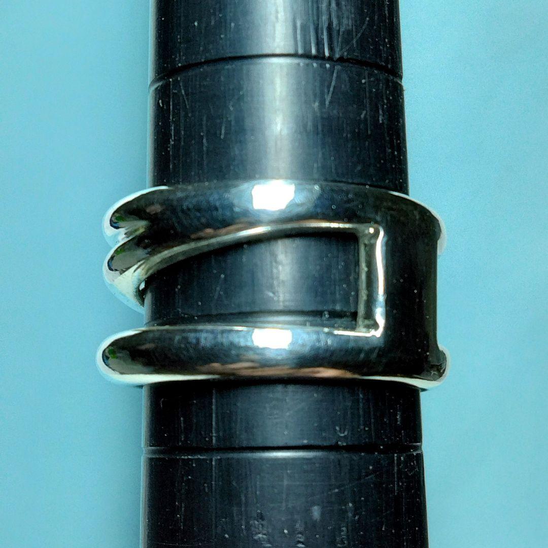 ティファニーダイアゴナルリング 13号　新品仕上げ　無傷未使用に近い