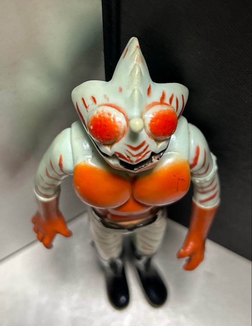 無版権　当時物 パチ 仮面ライダー　アマゾン　ソフビ　希少