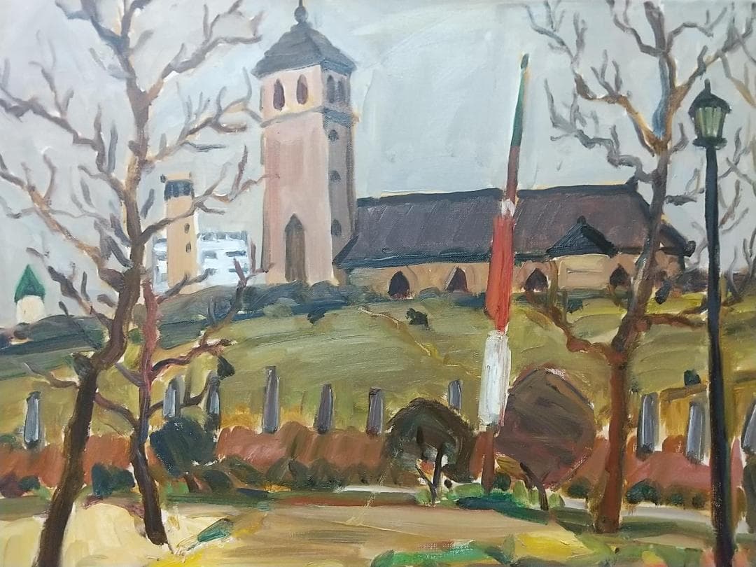 F10 「四谷所見」'66 絵画 油絵