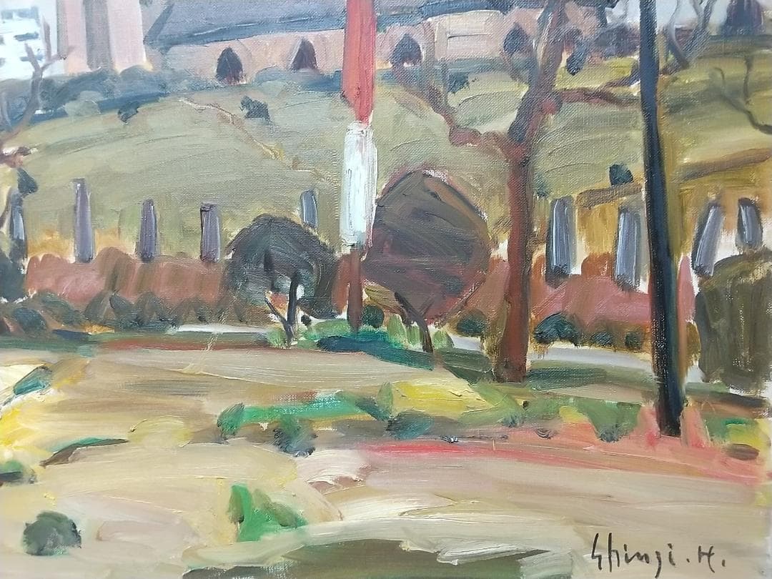 F10 「四谷所見」'66 絵画 油絵