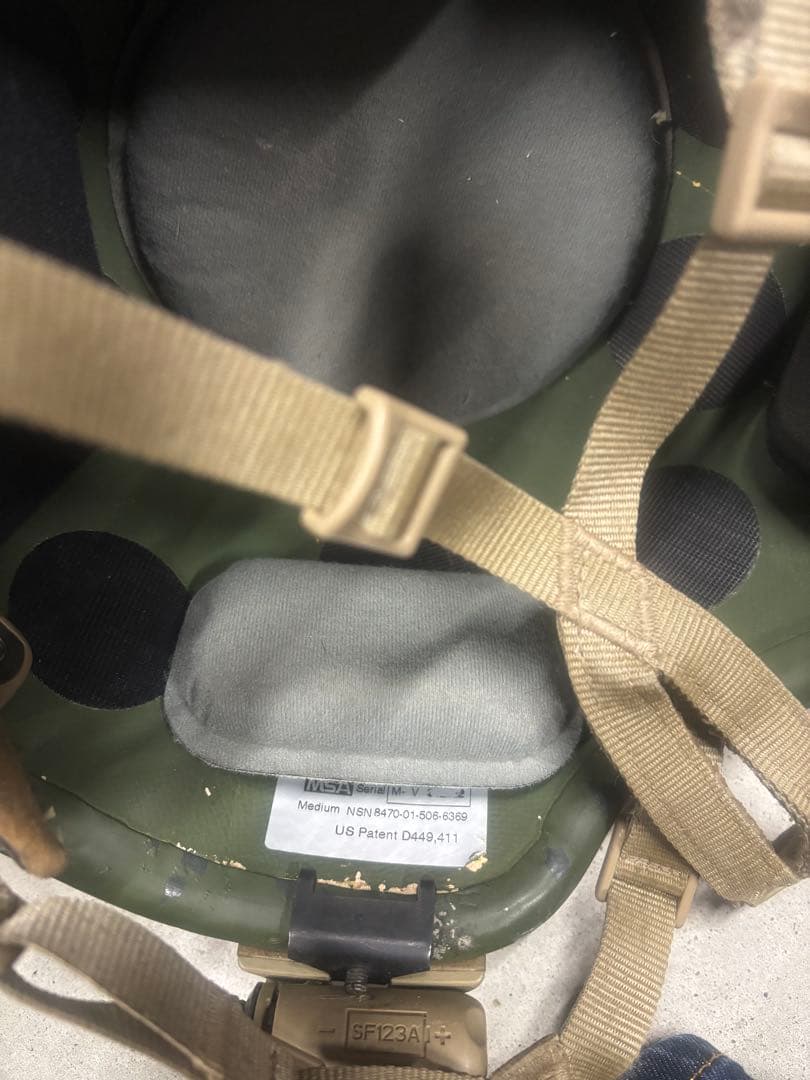 個人装備 mich2000 MSA