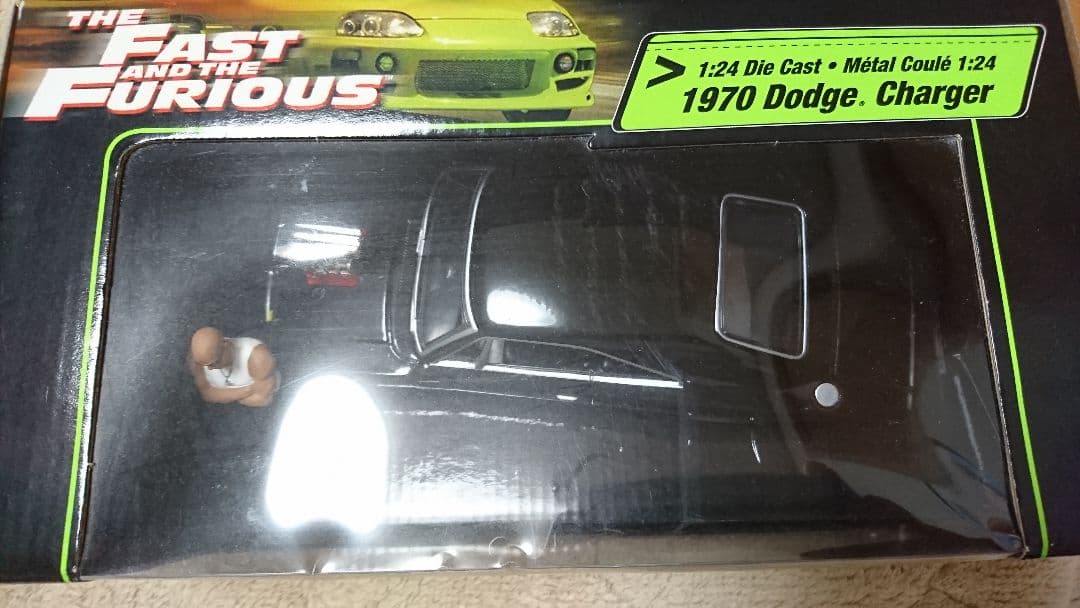 当時物  ダイキャスト  ワイルドスピード ドム1970年ダッジ・チャージャー
