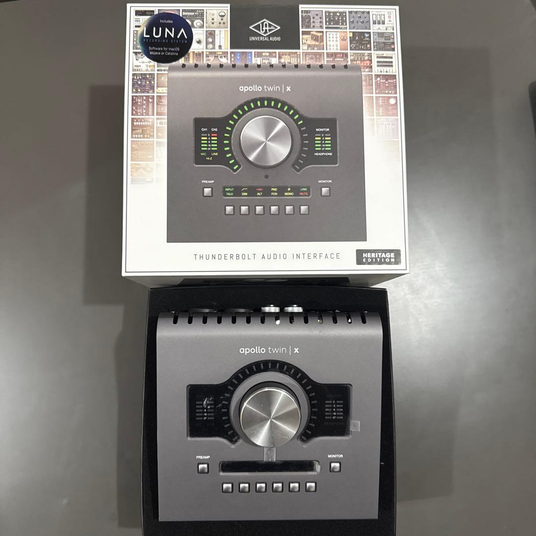 DTM・DAW Apollo Twin X Duo Thunderbolt