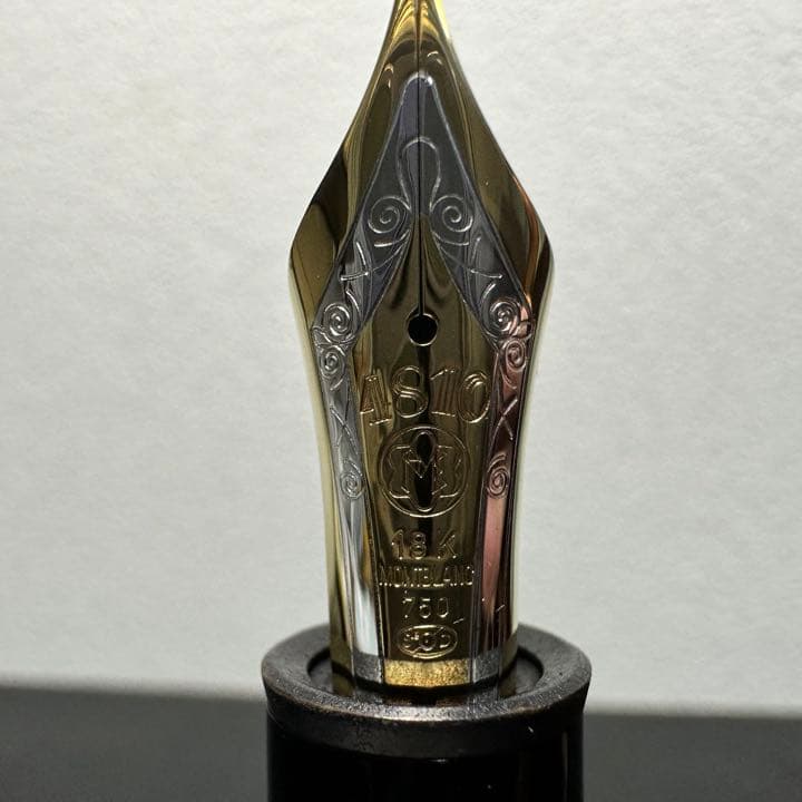 モンブラン マイスターシュティック ゴールド コーティング149 万年筆 18金