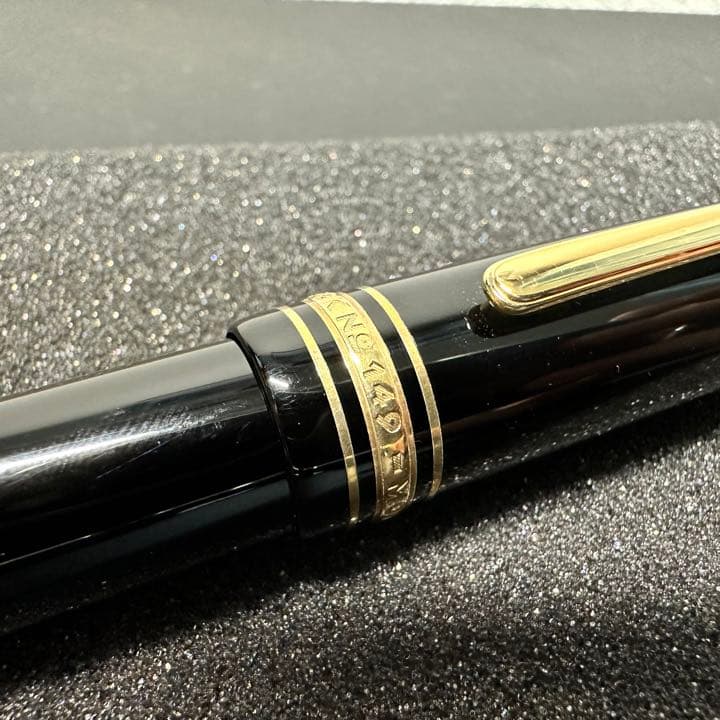 モンブラン マイスターシュティック ゴールド コーティング149 万年筆 18金
