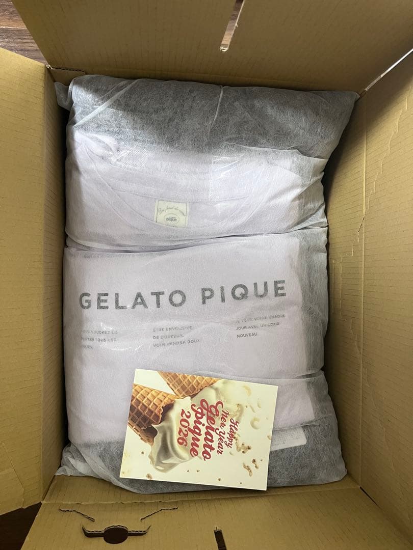 【新品未開封】 ジェラートピケ 2026 HAPPY BOX B 福袋