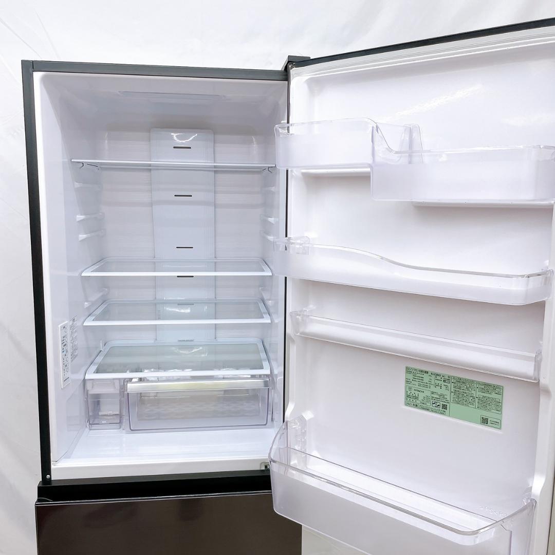 21年製 HITACHI 冷凍冷蔵庫 375L R-V38NV 右開き