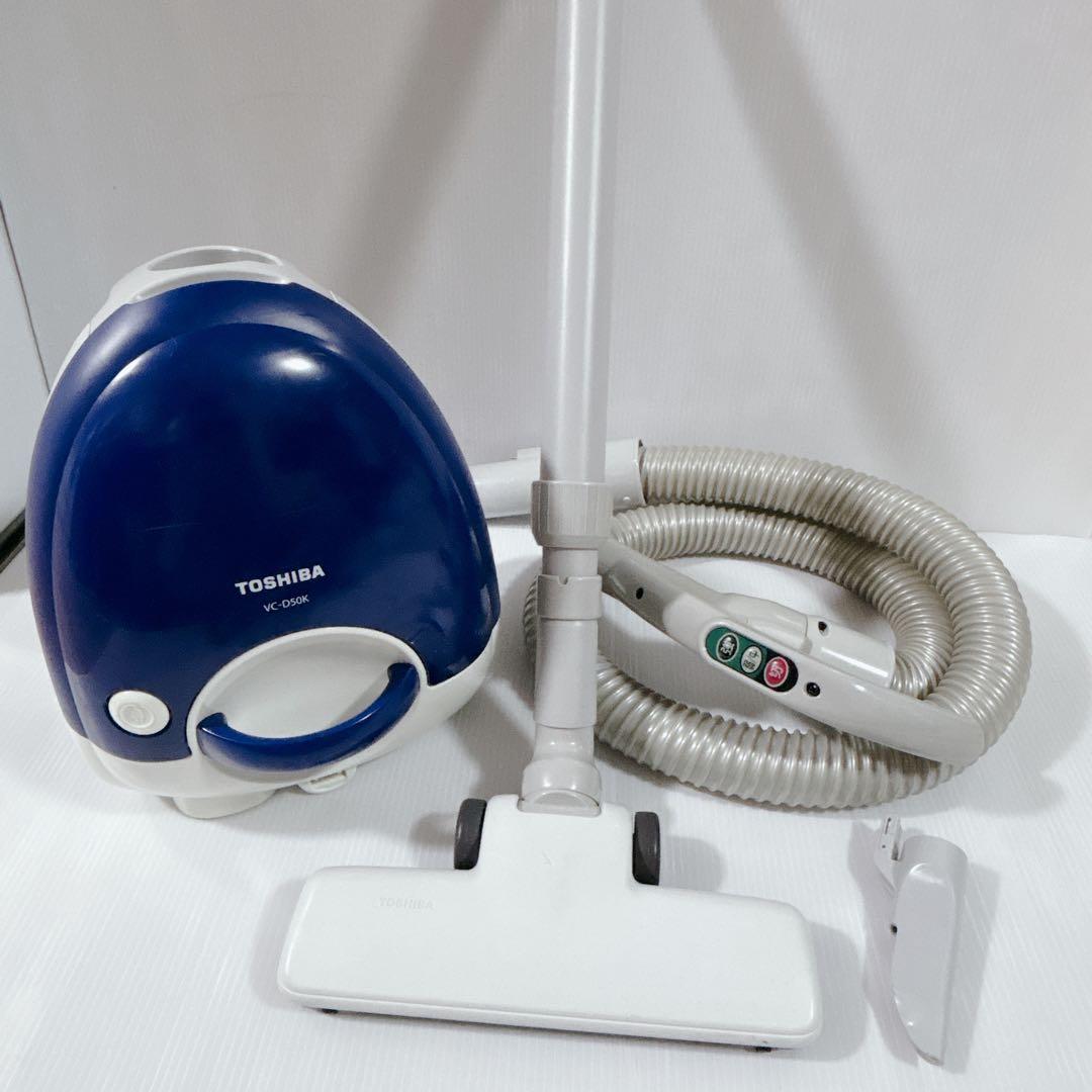 東芝 TOSHIBA 紙パック式掃除機 VC-D50K 2016年製 動作品