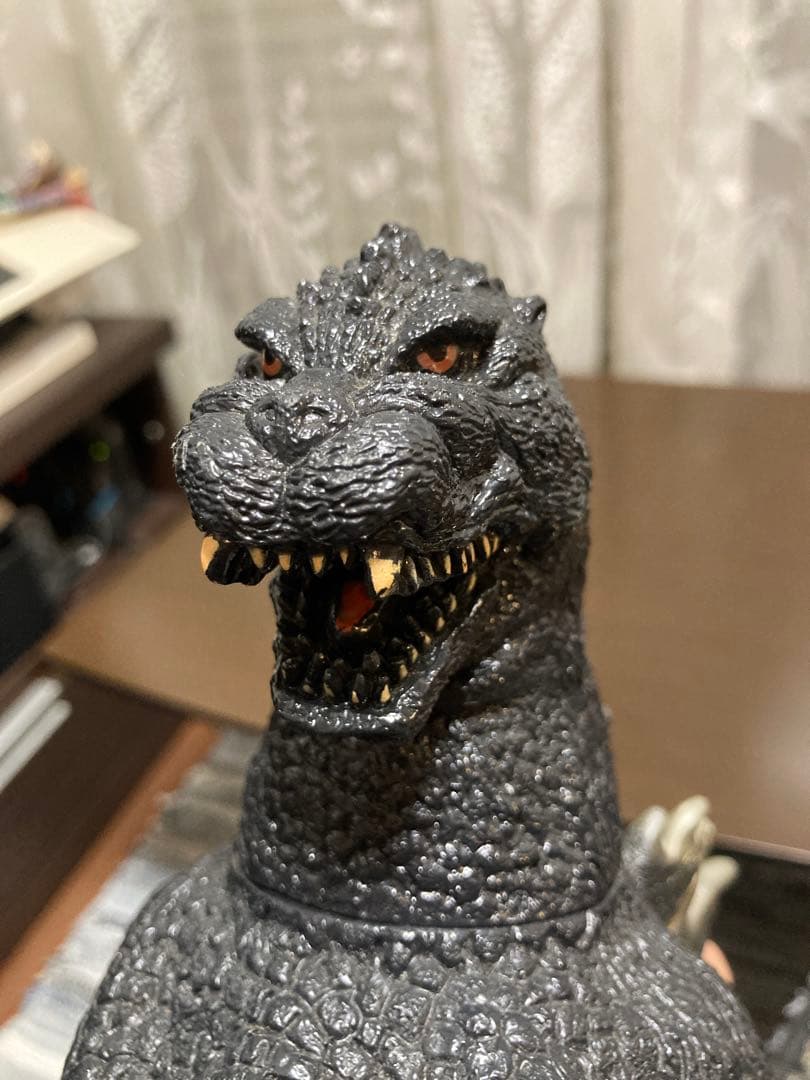 ゴジラフィギュア 2体1991年製 日本製BANDAI 約37cm オマケ付き