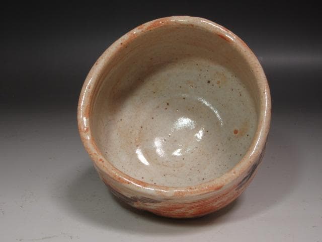 ☆　加藤唐九郎　志野茶碗　清岩　温かみのある一品です☆y237