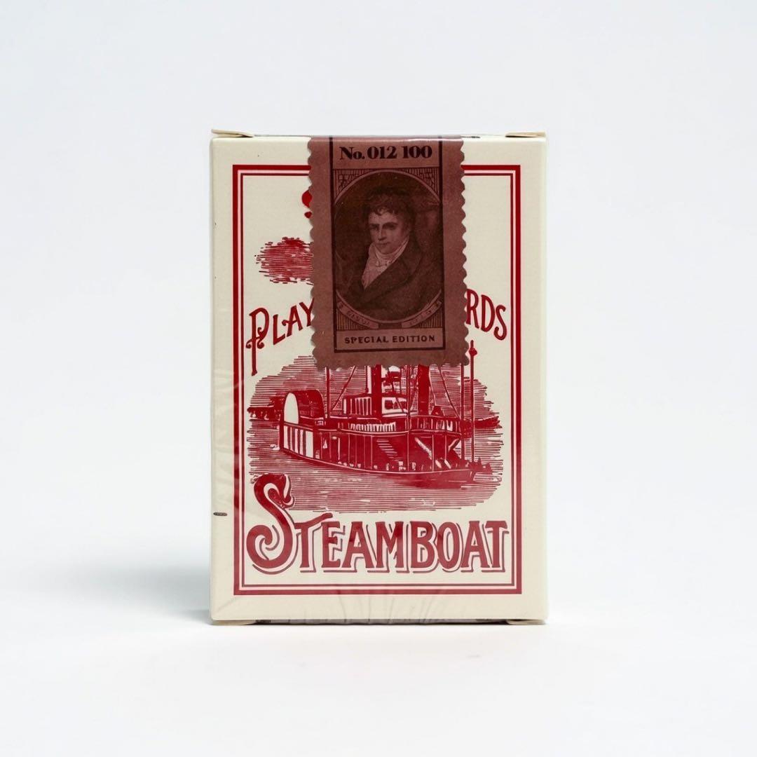 【世界100個限定】STEAMBOATトランプ (012/100) 未開封