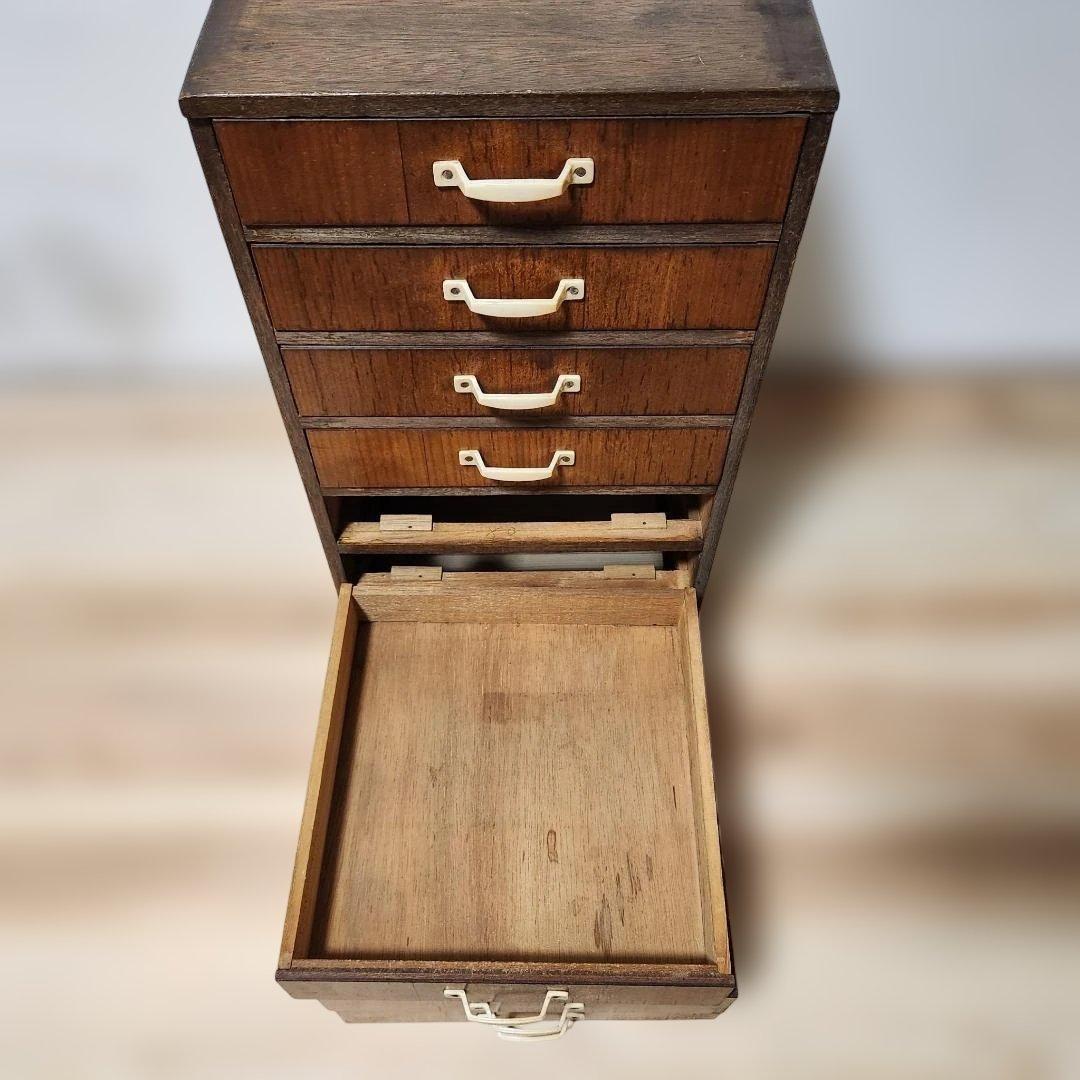 昭和レトロ チェスト 7段 キャビネット 書類棚 引き出し ノスタルジック