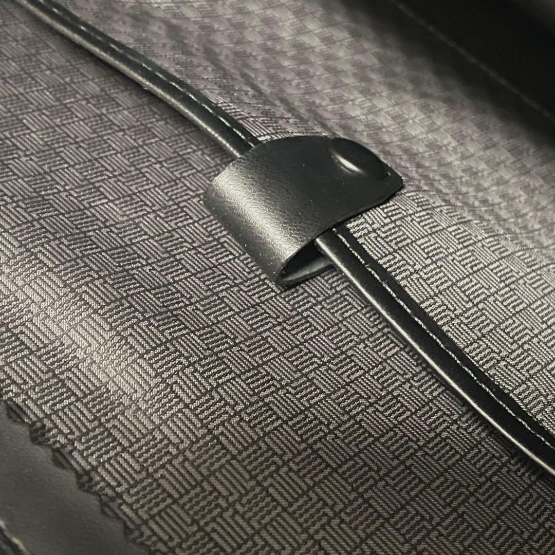 ランバンコレクション ビジネスバッグ 2way ダレスバッグ A4収納 本革 黒