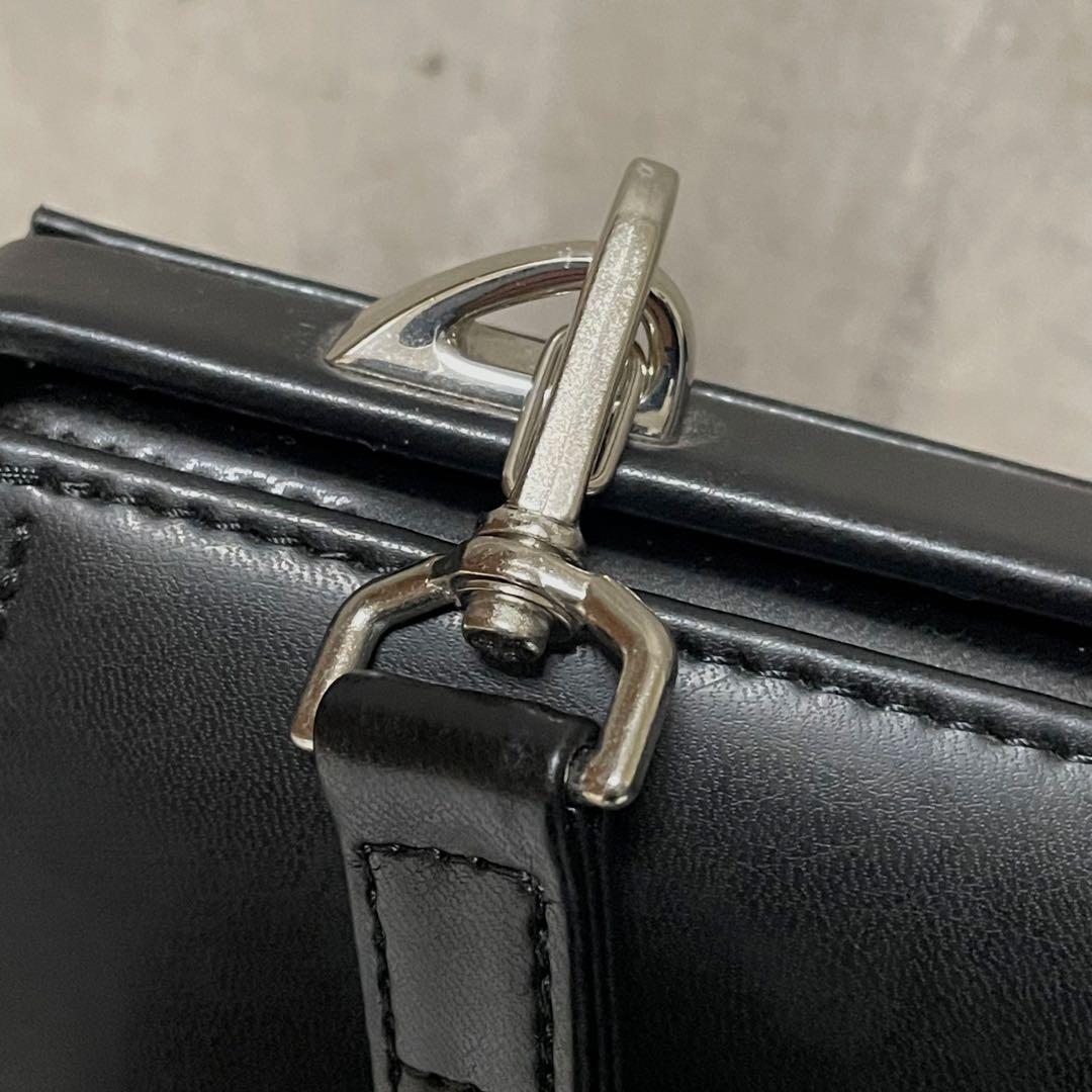 ランバンコレクション ビジネスバッグ 2way ダレスバッグ A4収納 本革 黒