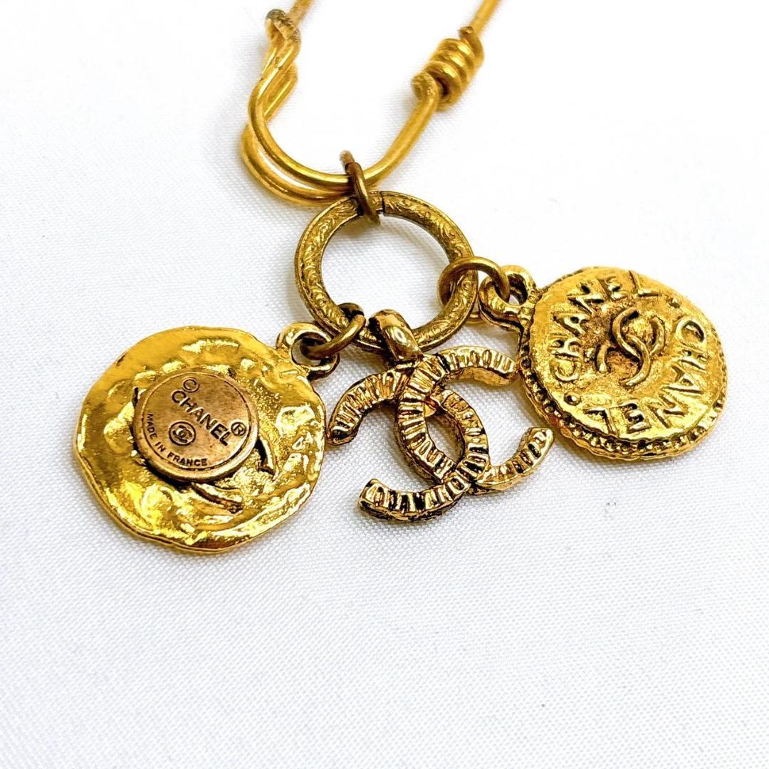 【希少】ヴィンテージ シャネル ブローチ 安全ピン ココマーク チャーム