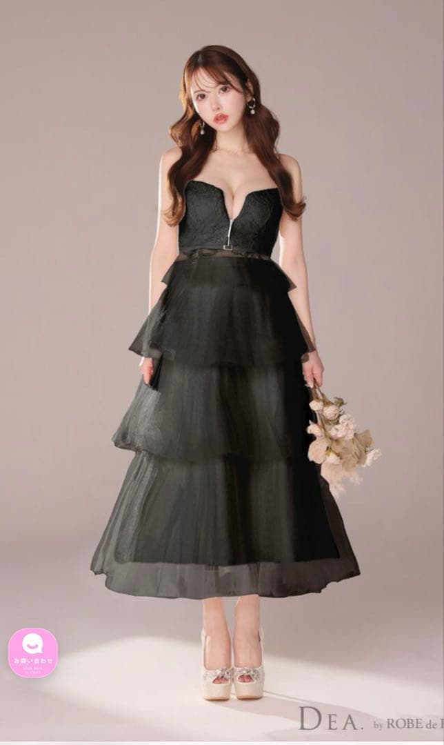 DEA.byROBEdeFLEURS ディアバイローブドフルール　キャバドレス