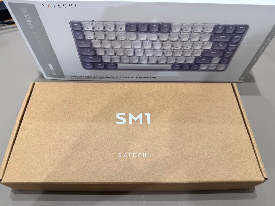 Satechi SM1 Slim 茶軸 メカニカルキーボード