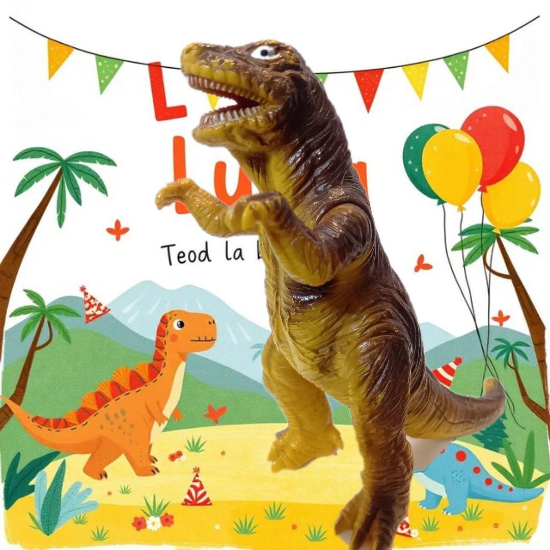 【当時物・希少・昭和レトロ】チラノザウルス　日東河田ソフト怪獣シリーズ