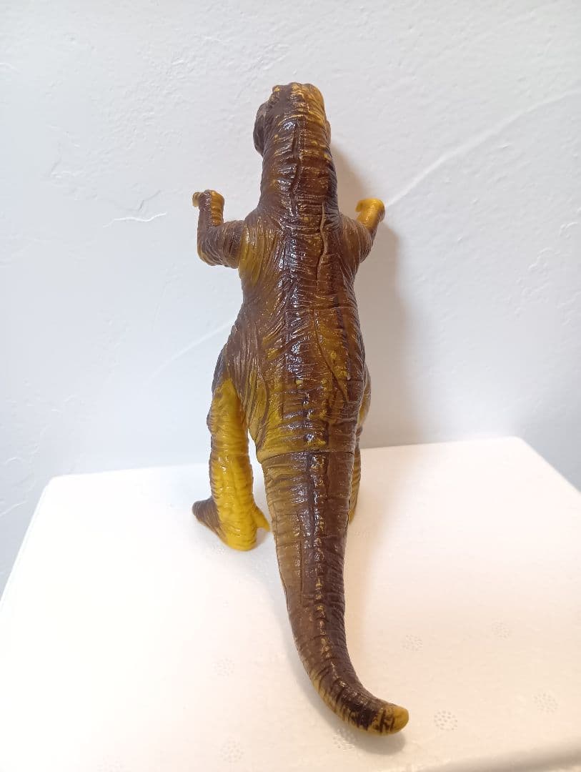 【当時物・希少・昭和レトロ】チラノザウルス　日東河田ソフト怪獣シリーズ