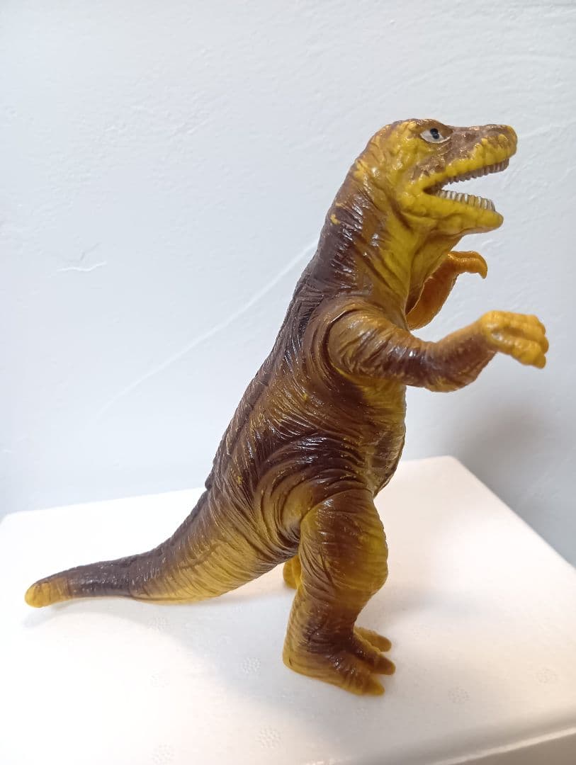 【当時物・希少・昭和レトロ】チラノザウルス　日東河田ソフト怪獣シリーズ