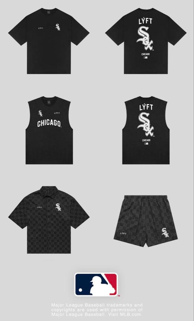 h*n様 Lyft MLB ホワイト・ソックス ノースリーブ　Lサイズ
