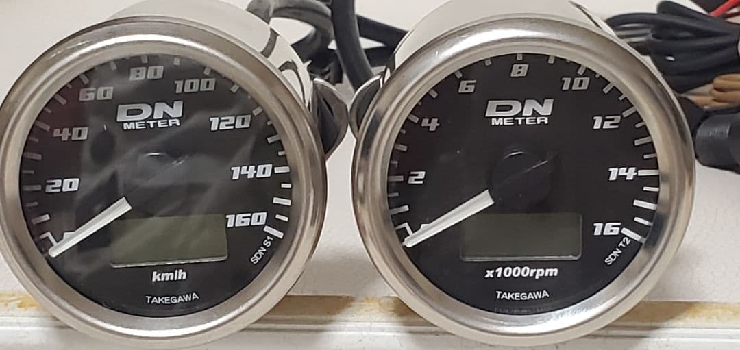 タケガワ　美品　DNスピード、タコメーター　セット