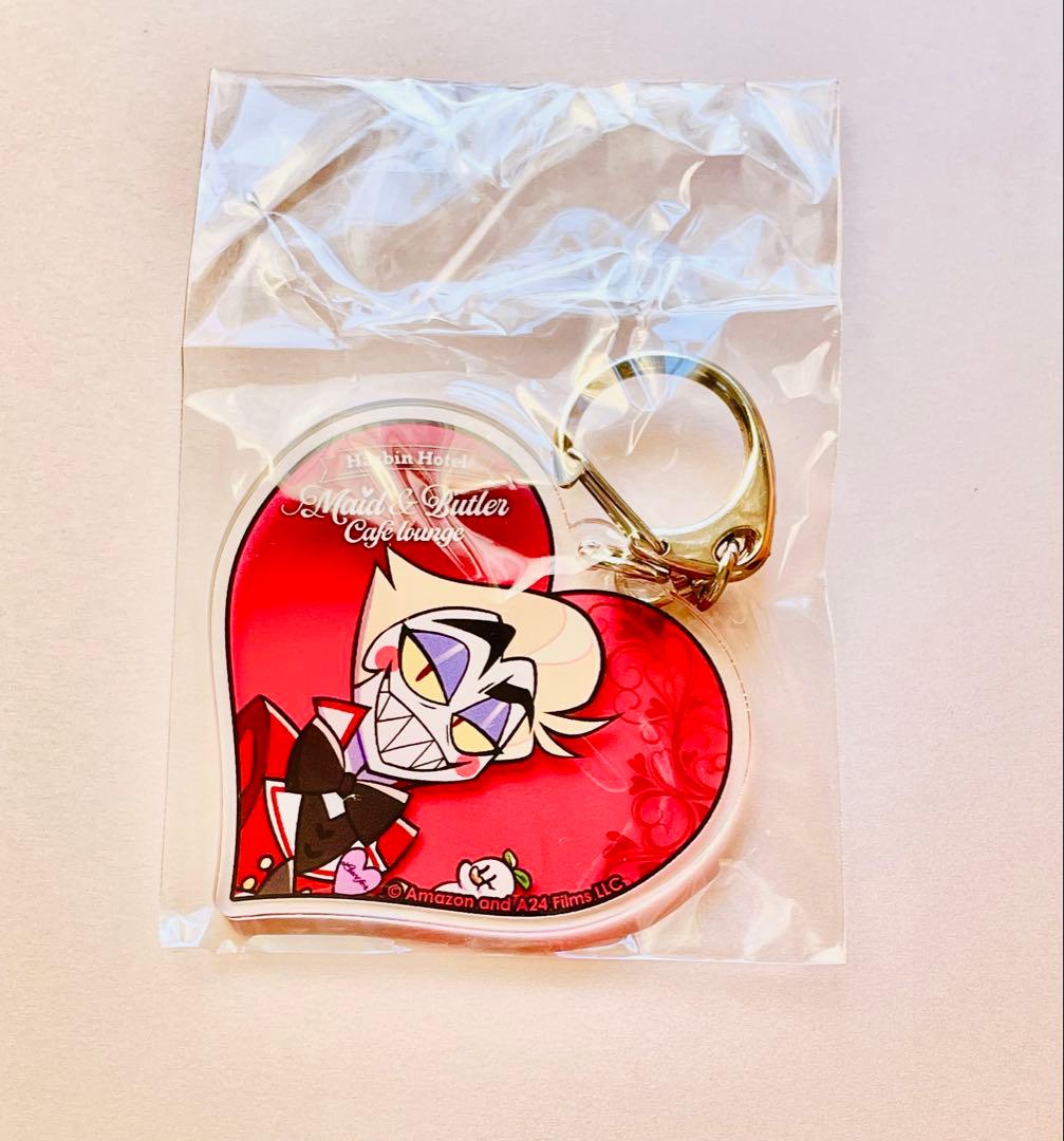 ハズビンホテル　アニメイトカフェ　キーホルダー　ルシファー