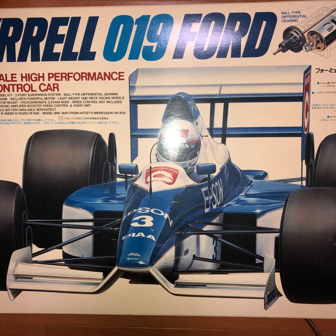タミヤ　ティレル019フォード　未走行車、中古車2台セット