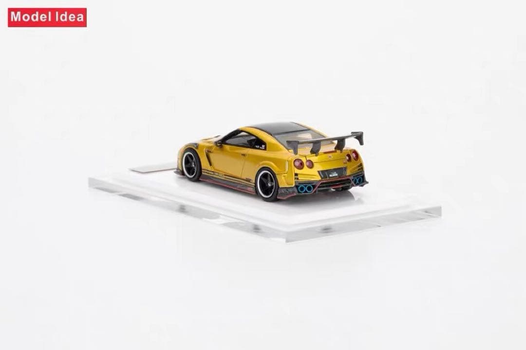 1/64 model idea R35 GT-R TOP SECRET ゴールド