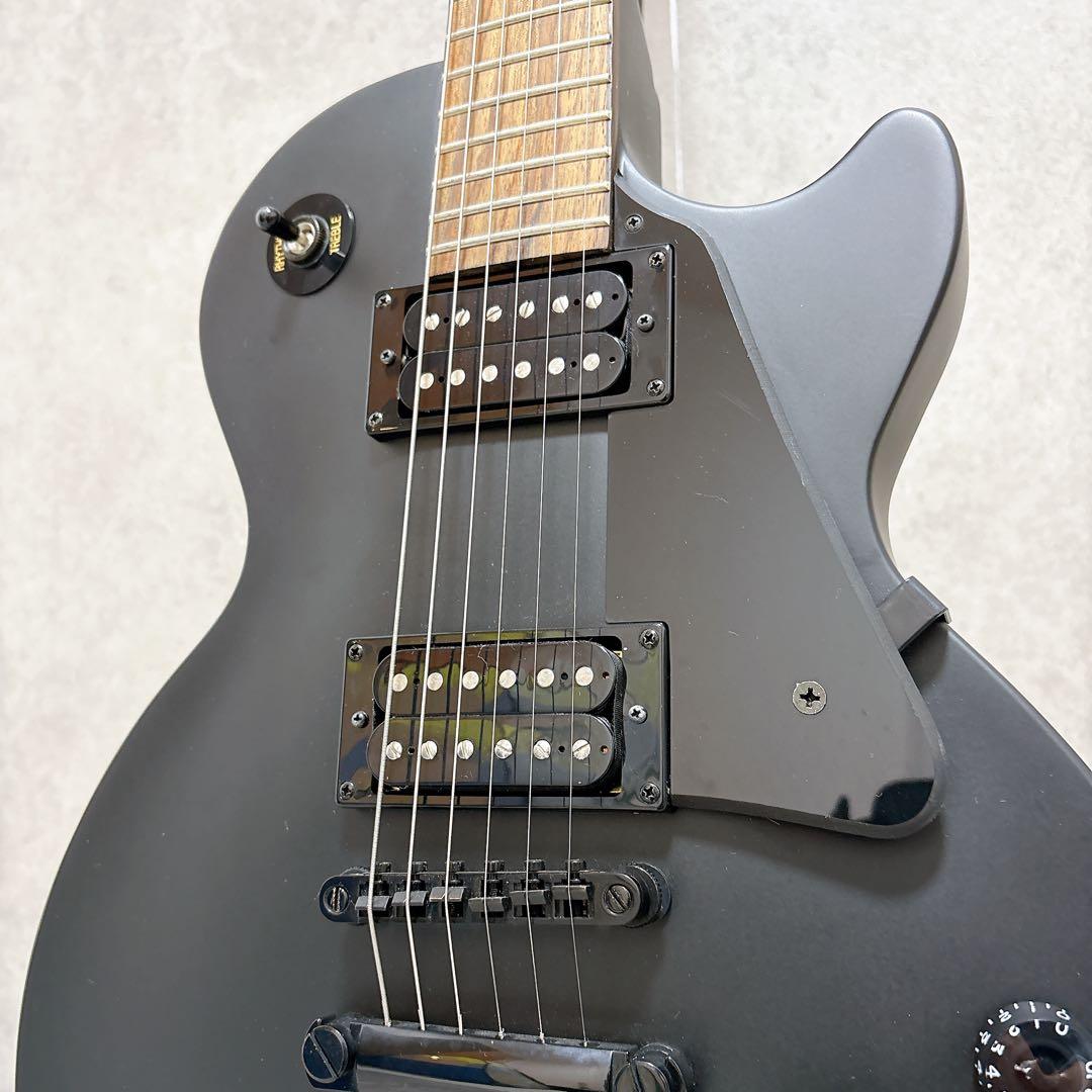 エピフォン Goth Gothic ゴス ゴシック レスポールエレキギター 黒