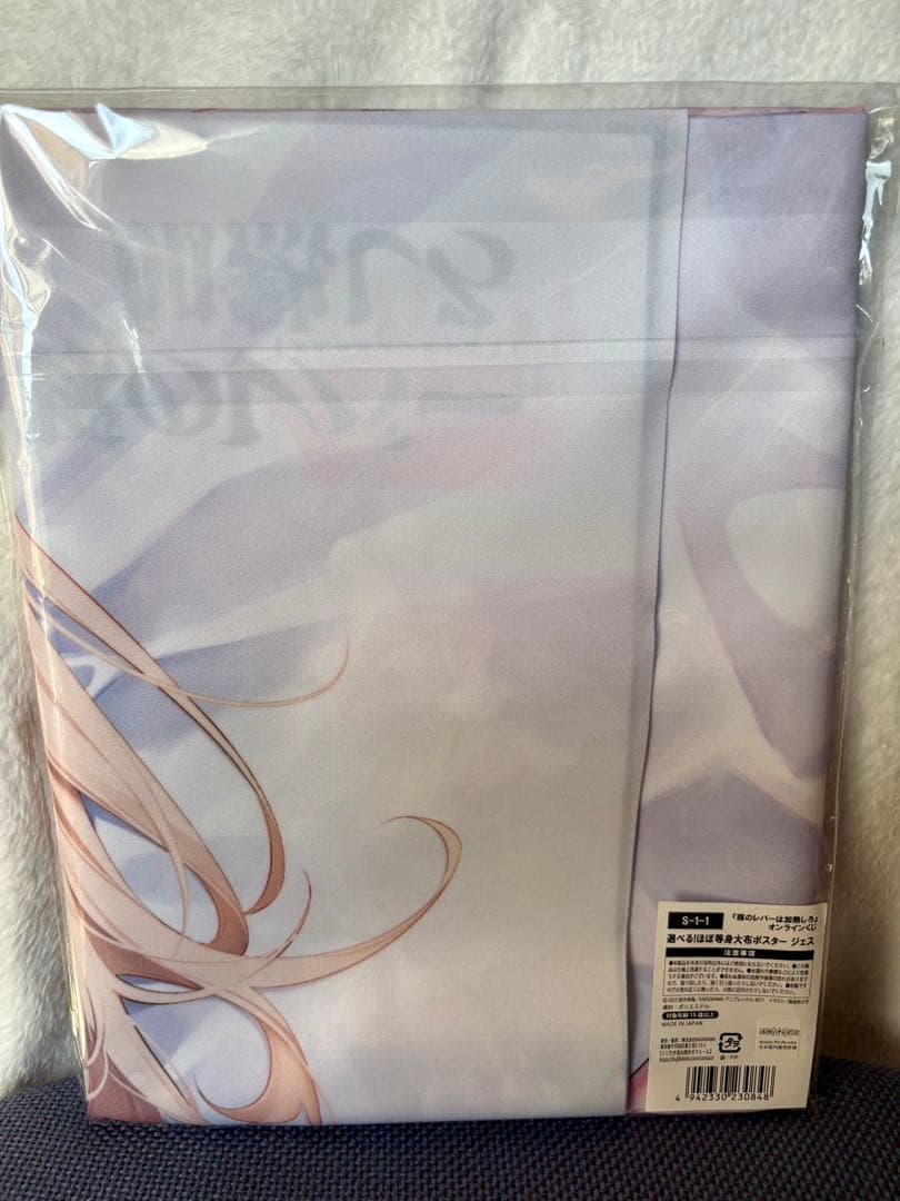 豚のレバーは加熱しろ　くじ引き堂　S賞　選べる！ほぼ等身大布ポスター　ジェス