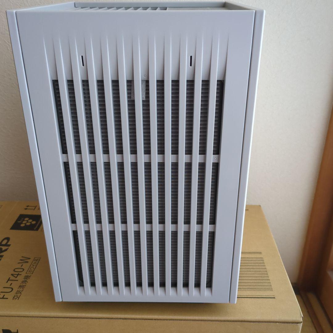 【7/7まで】SHARP FU-T40-W 空気清浄機 ホワイト【未使用に近い】