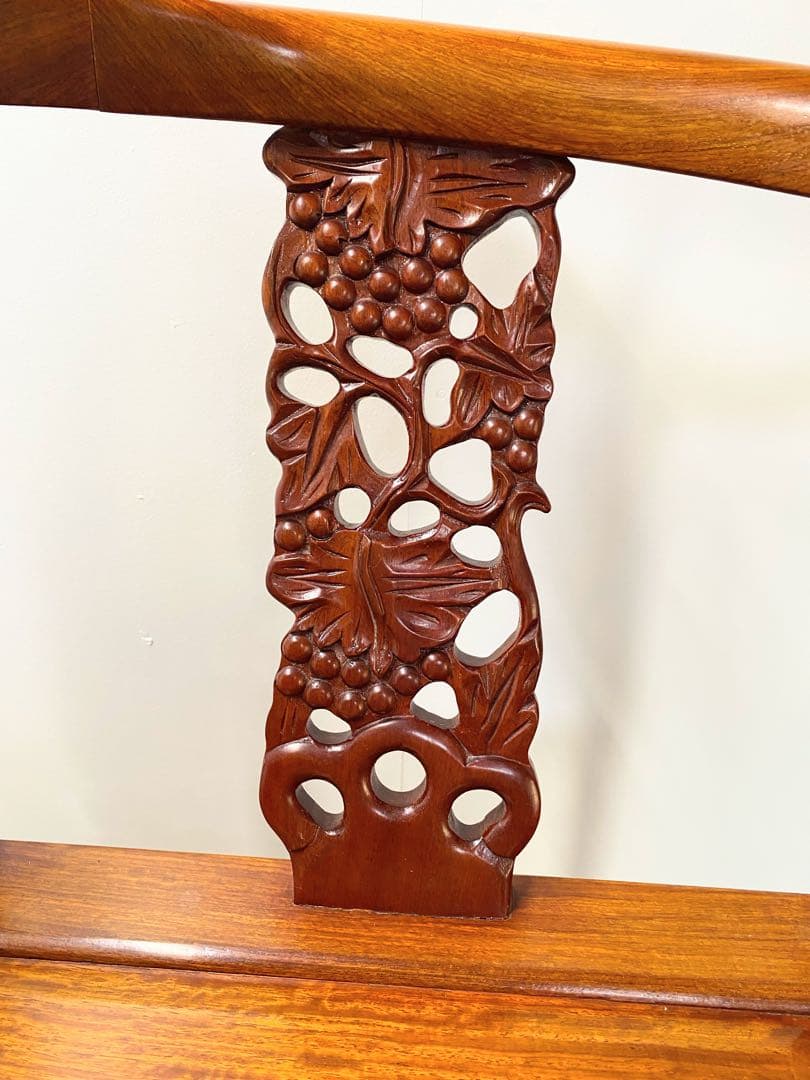 螺鈿細工 中国家具 椅子 アームチェア