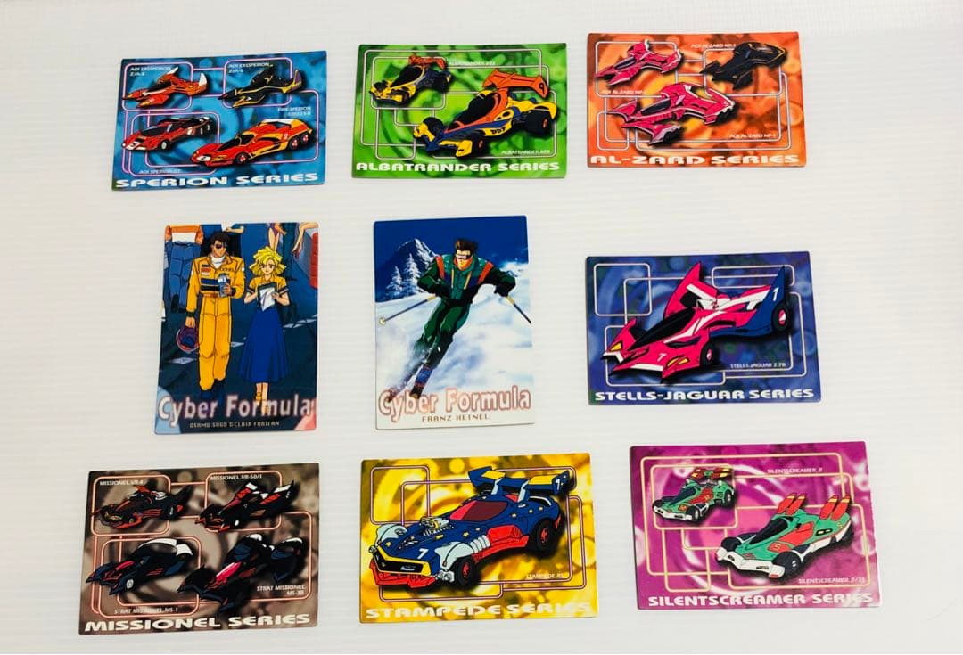 【初版】新世紀GPXサイバーフォーミュラ　ホロカード含む　93枚まとめて