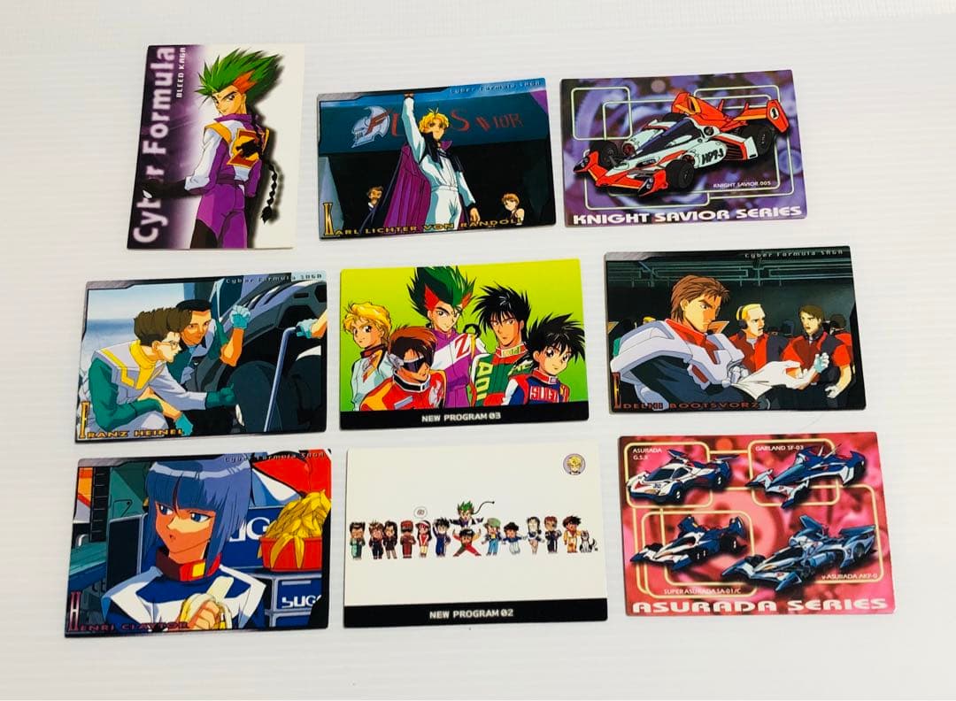 【初版】新世紀GPXサイバーフォーミュラ　ホロカード含む　93枚まとめて